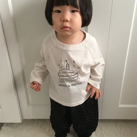 lalaland/56. b happy raglan T-shirt 6M-18M