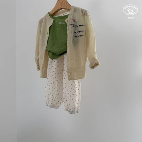 gou/144. B- flower pants 2(6-12M)-3(12-18M)