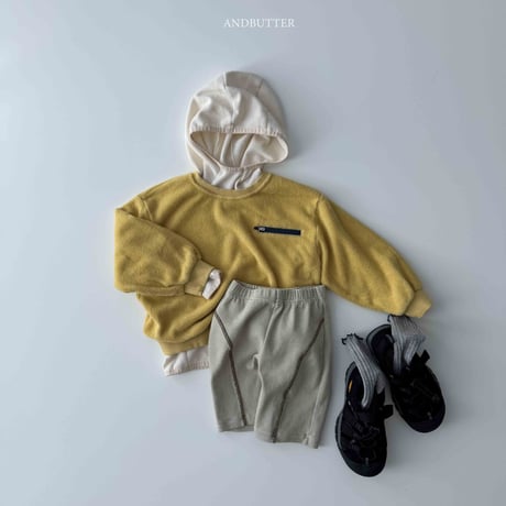 andbutter/64. Zip Sweatshirt S-XL
