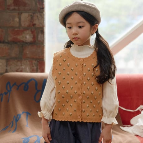 monatelier/17. tulip vest S-2XL
