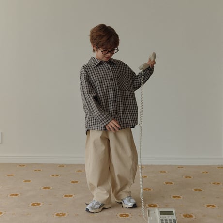 heydo/82. kiko check shirt JS-JL