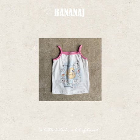 bananaj/62. sleeveless XS-JS