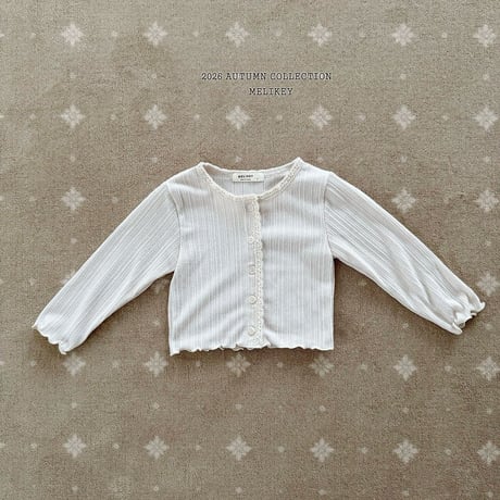 melikey/33. natural less cardigan XS-XL