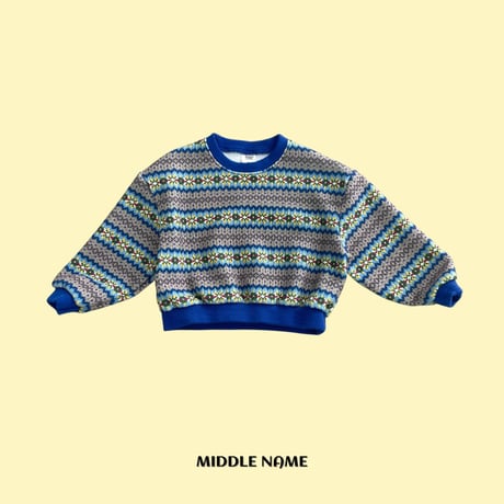 middlename/21. Nordic man-to-man S-XL