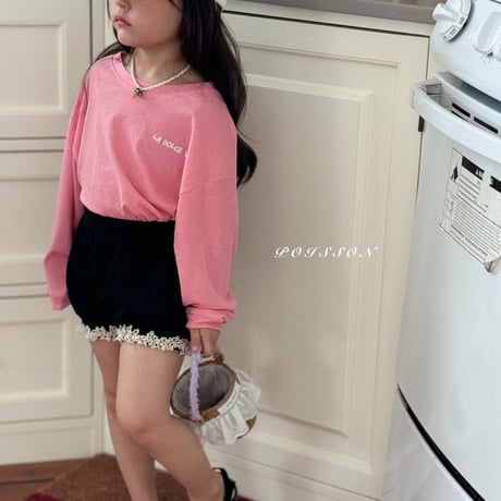 poisson/51. waffle lace pants S-XL
