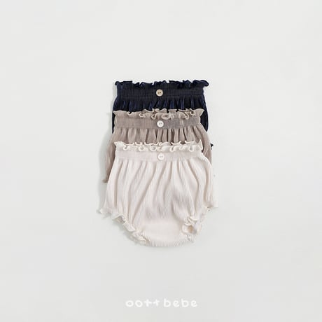 oottbebe/31. babi plitch ( bebe ) bloomer S(0-6M)-M(6-12M)