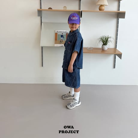 owa/45. 7bu linen denim pants S-XL