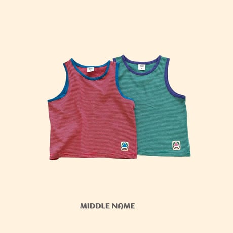 middlename/26. rappa two color T sleeveless JS-JM