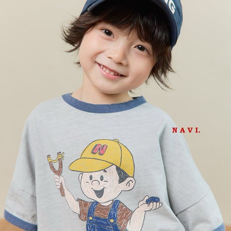 navi/60. boy T-shirt 2XL-JL