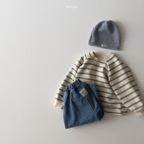amigo/22. wide denim pants XS-XL
