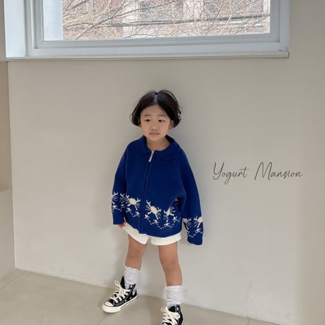 yogurtmansion/4. flower knit S-XL