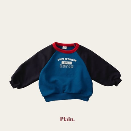 plain/23. 1984 raglan man-to-man XS-XL