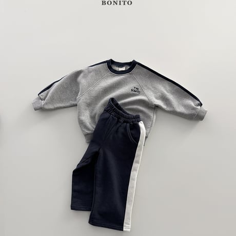 bonito/65. two color pants 12M-XL