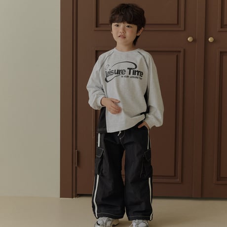 heydo/22. time two color T-shirt JS-JL