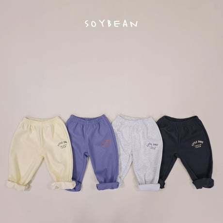 soybean/80. loose fit jogger pants XS-XL
