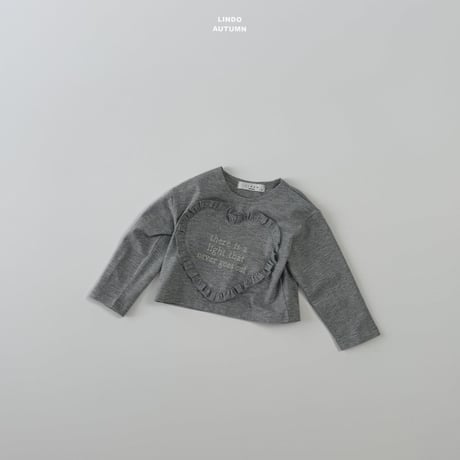 lindo/37. Hearts fril T-shirt XS-XL