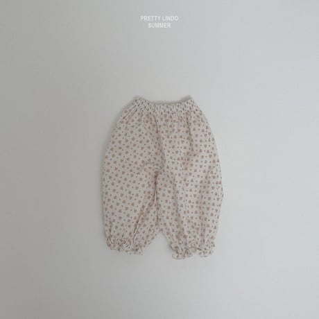 lindo/22. mimi shirring ( flower ) jogger XS-XL