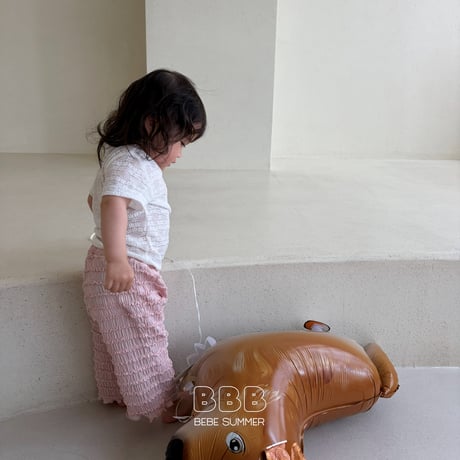 bellabambina/43. bebe lace half t T-shirt 12M-M