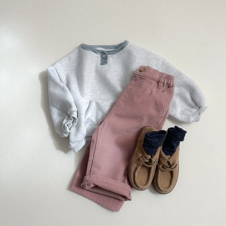 minirobe/29. Button peach pants S-XL