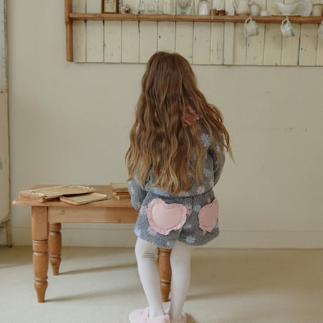 melikey/84. heart flower half pants JS-JM