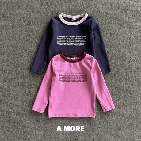 amore/29. happy T-shirt XS-XL