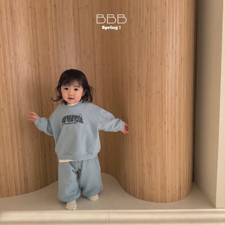 bellabambina/94. bebe power T man-to-man 12M-S