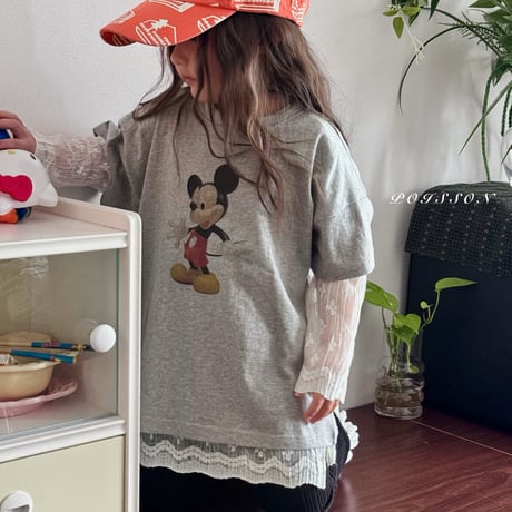 poisson/9. miky essential T-shirt S-XL