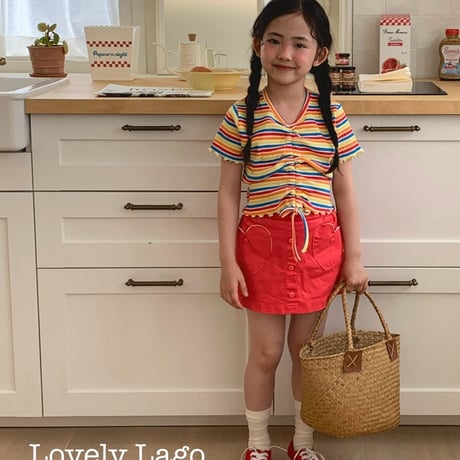 lago/28. heart flower pants S-JS