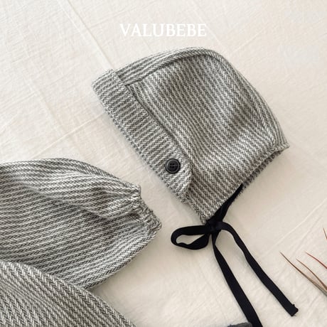 valubebe/56. herringbon bonnet hat FREE