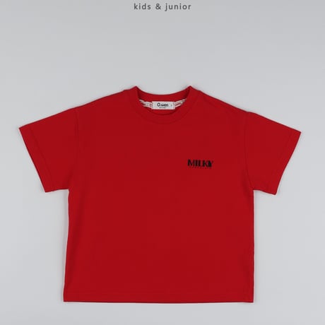 owen/35. milky half t T-shirt S-XL