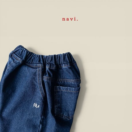navi/76. kally denim - bermuda pants S-XL