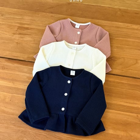 ohho/9. elle fril cardigan S-2XL