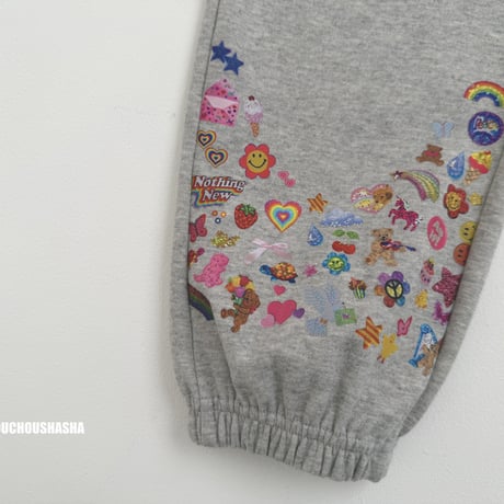 chouchoushasha/13. Kitchen Sticker Jogger Pants XS-XL