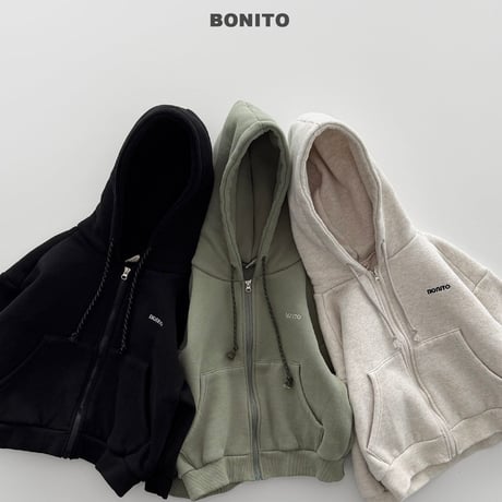 bonito/50. gimo hood zipup JS-JM