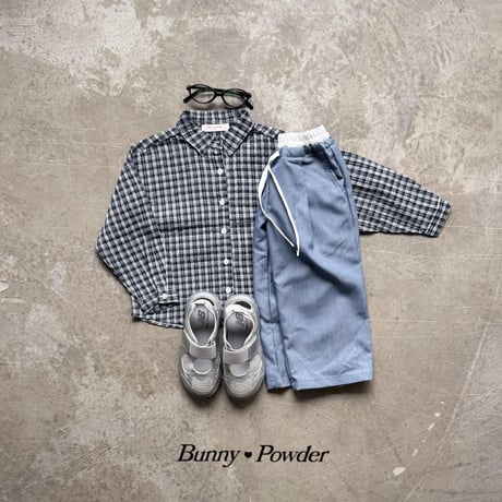 bunnypowder/81. milk check shirt ADULT