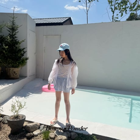 bunnypowder/260. swim kangkang skirt leggings S(95-105CM)-M(105-120CM)