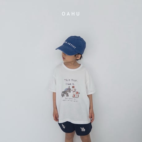 oahu/38. pony digital T-shirt JS-JXL