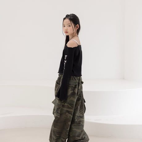 zanclover/30. wide cargo pants 13-19