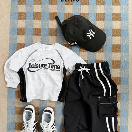 heydo/22. time two color T-shirt JS-JL