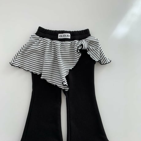 ooo/11. poto fril pants boots cut XS-XL