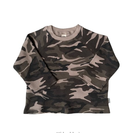 hibuddy/46. kamo waffle T-shirt S-XL
