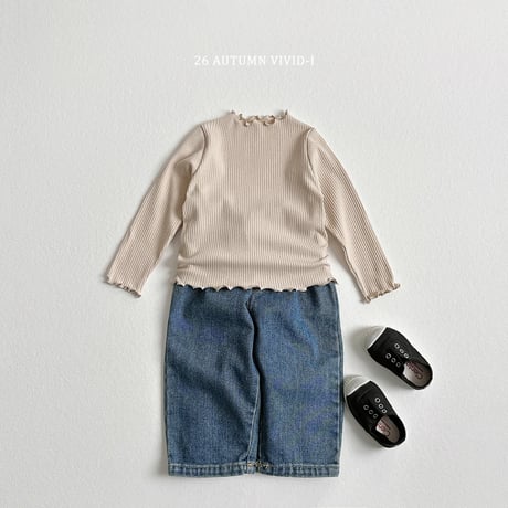 vividi/146. soft golgi nalrari T-shirt JS-JM