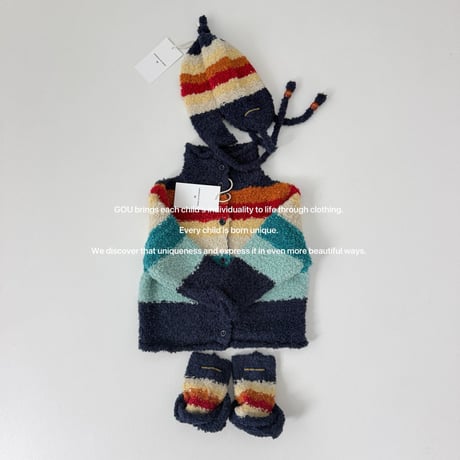 gou/19. B- colorfully cardigan 3(12-18M)
