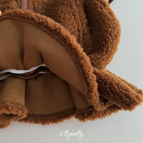 ellymolly/98. bear Vest hood 3-11