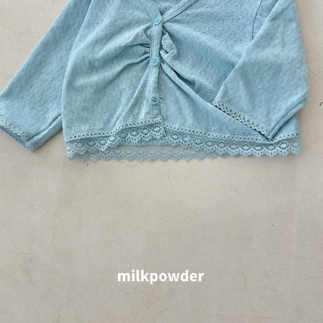milkpowder/2. punching ( 7bu ) cardigan 13-15