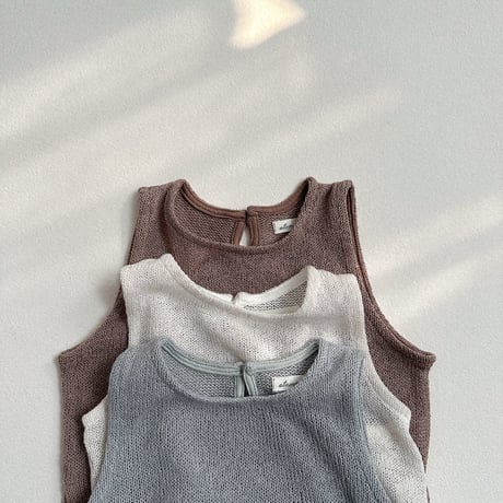 atomeme/15. Mini Knit Vest? S-XL