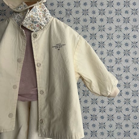 gou/144. B- pattern ( both sides ) jacket 2(6-12M)-3(12-18M)