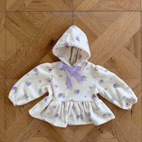 melikey/36. flower fril T hood JS-JM