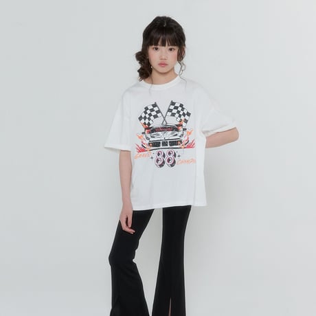 forkchips/73. racing T-shirt M-XL
