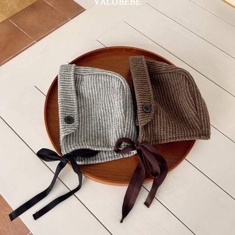 valubebe/56. herringbon bonnet hat FREE